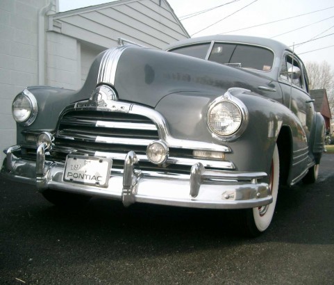 Pontiac Silverstreak fastback 1947 ( France dpt 35)