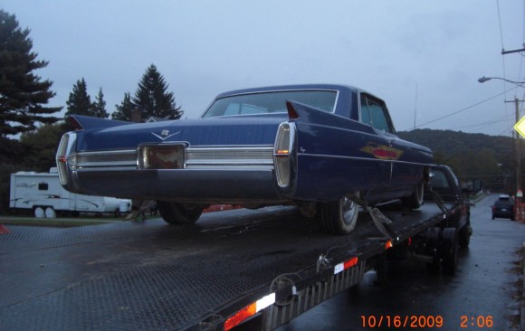 Cadillac coupe de ville 1964 ( Carouge, Suisse)