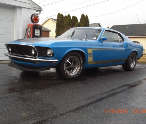 Ford Mustang Mach 1 1970 ( France dpt 36)