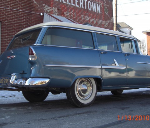 Chevrolet bel air wagon 1955 ( France dpt 14)