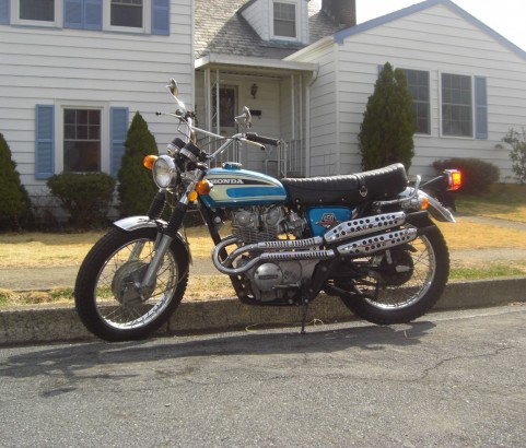 Honda CL450 1974 ( France dpt 42)