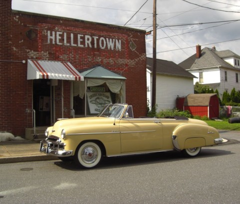 Chevrolet deluxe convertible 1949 ( France dpt 06)