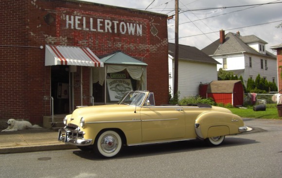 Chevrolet deluxe convertible 1949 ( France dpt 06)