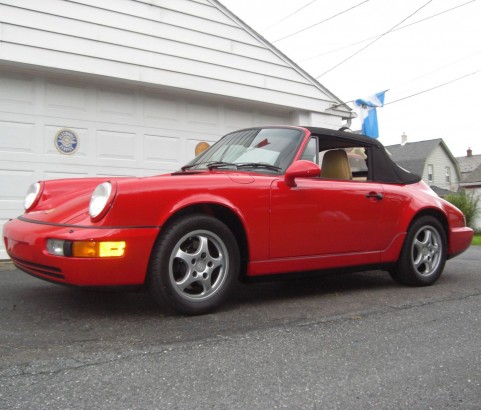 Porsche 964 convertible 1992 ( Merano, Italie)