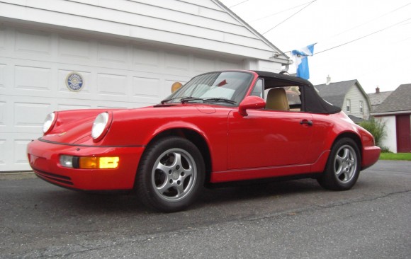 Porsche 964 convertible 1992 ( Merano, Italie)