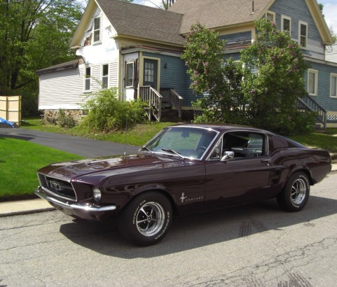 Ford Mustang Fastback 1967 ( France dpt 60)