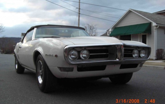 Pontiac Firebird convertible 1968 ( France dpt 69)