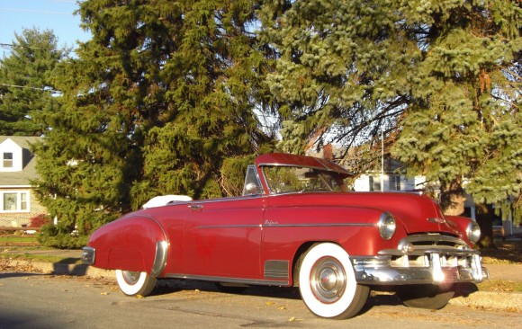 Chevrolet de luxe convertible 1949 ( France dpt 44)