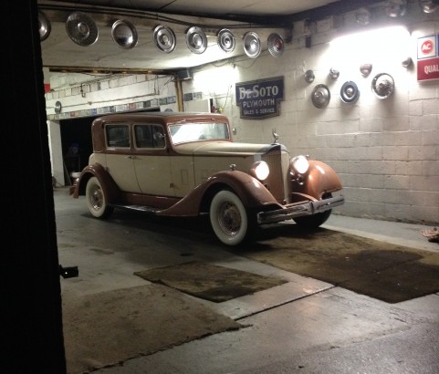 Packard 1101 club sedan 1934 ( France dpt 35)