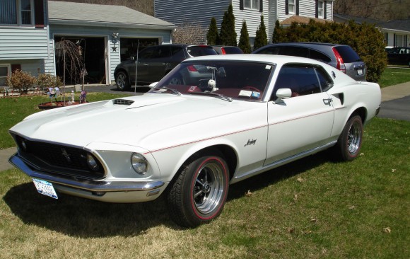 Ford Mustang fastback 1969 ( France dpt 54)