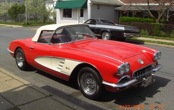 Chevrolet corvette convertible 1959 ( France dpt 34)