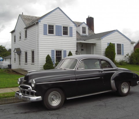 Chevrolet coupe 1949 ( Grandson, Suisse)