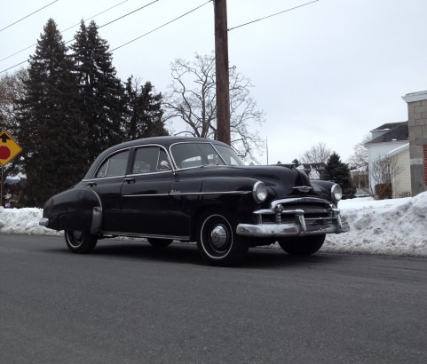 Chevrolet de luxe sedan 1950 ( France dpt 06)