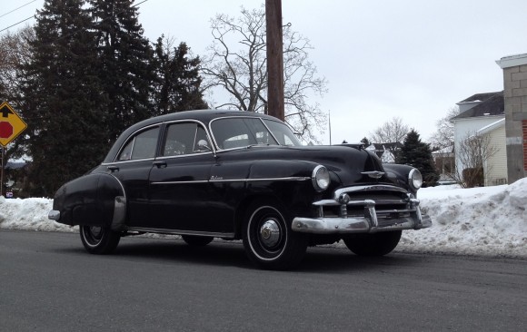 Chevrolet de luxe sedan 1950 ( France dpt 06)