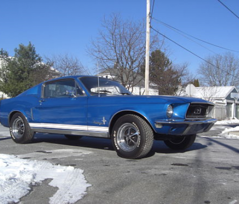 Ford Mustang Fastback 1968 ( France dpt 38)