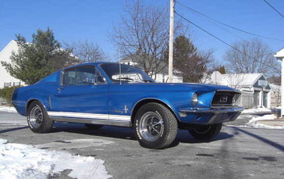 Ford Mustang Fastback 1968 ( France dpt 38)