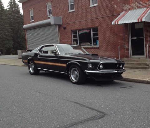 Ford Mustang Mach 1 SCJ 1969 ( France dpt 45)