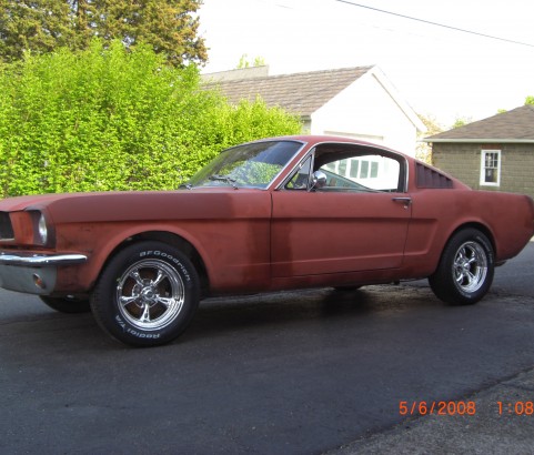 Ford Mustang Fastback 1965 ( France dpt 40)