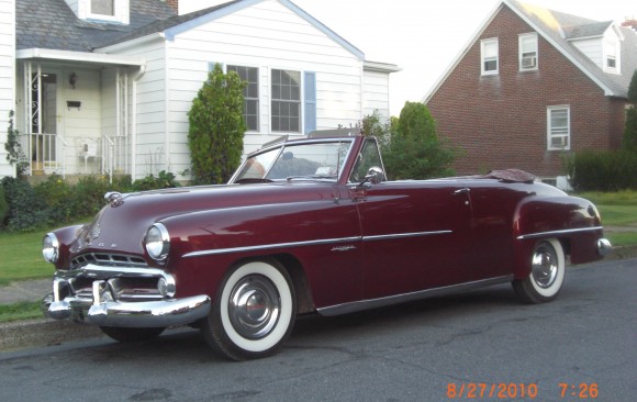 Dodge Coronet convertible 1952 ( France dpt 56)