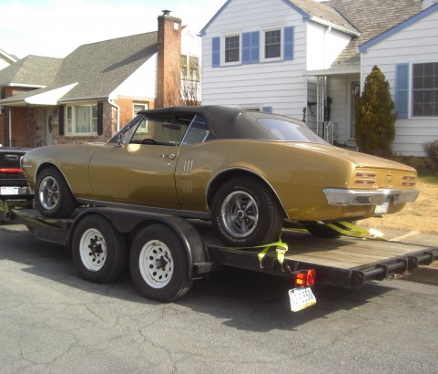 Pontiac Firebird convertible 1967 ( France dpt 38)