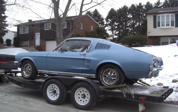 Ford Mustang Fastback 1967 ( France dpt 42)