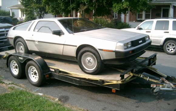 De Lorean DMC12 1981 ( France dpt 14)