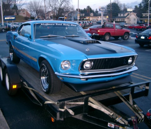 Ford Mustang Mach 1 1969 ( France dpt 13)