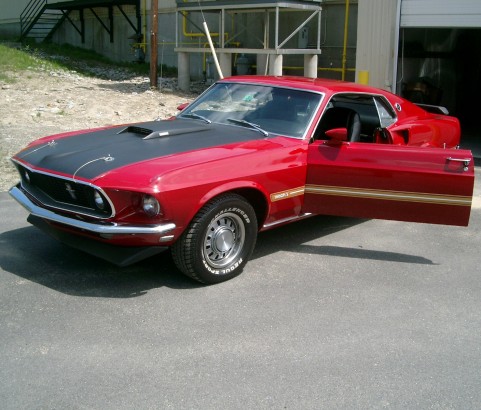 Ford Mustang Mach 1 1969 ( France dpt 51)