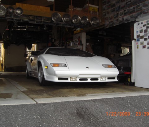 Lamborghini Countach ( Nichelino, Italie)