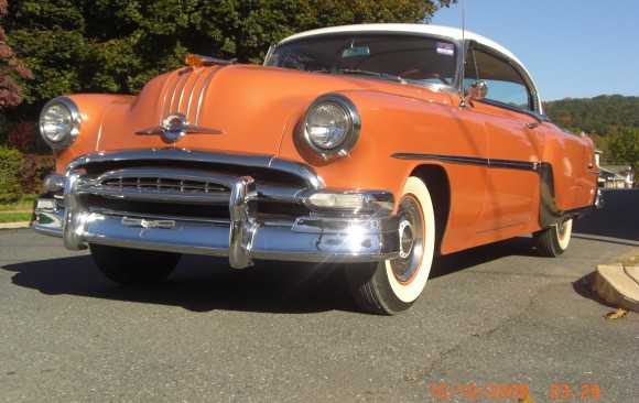 Pontiac Catalina hardtop coupe 1954 ( France dpt 22)