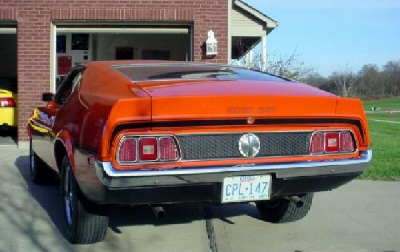 Ford Mustang Boss 351 1971 ( France dpt 54)