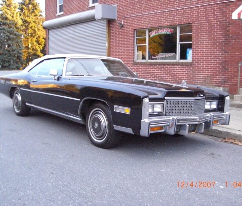 Cadillac Edlorado convertible 1976 ( France dpt 21)