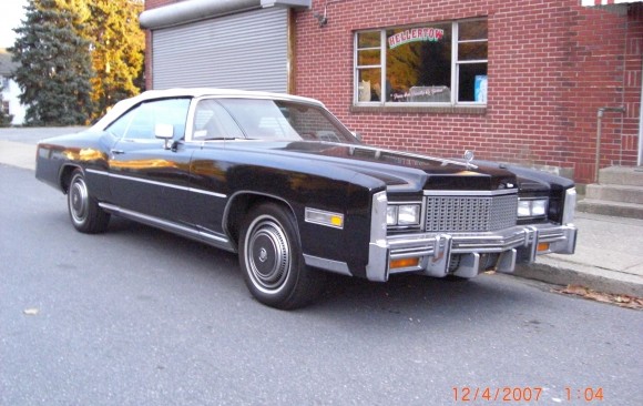 Cadillac Edlorado convertible 1976 ( France dpt 21)