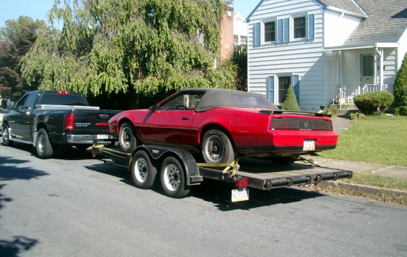 Pontiac Firebird 1983 ( Convertible conversion) ( France dpt 19)