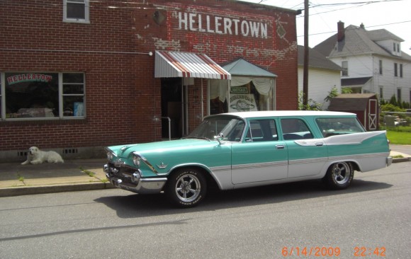 Dodge Sierra wagon 1959 ( France dpt 28)