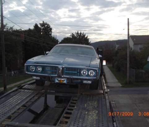 Dodge charger 1973 ( France dpt 51)