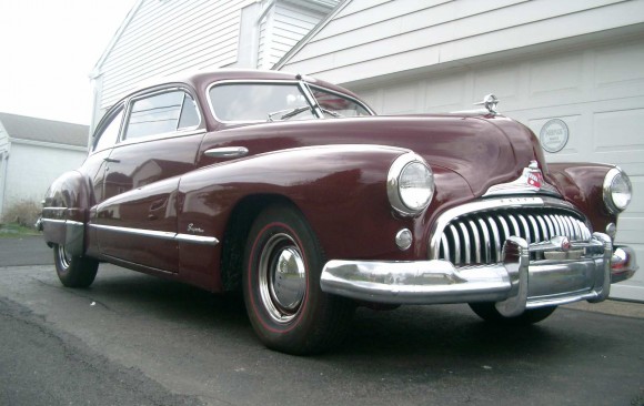 Buick super sedanette 1948 ( France dpt 58 )