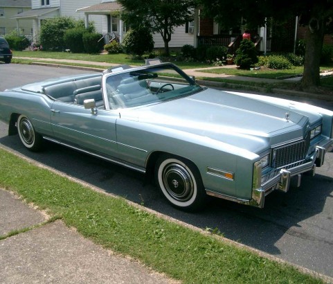 Cadillac Eldorado convertible 1976 ( France dpt 77)