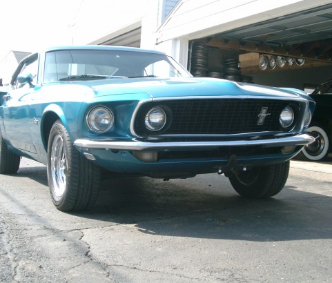 Ford Mustang Fastback 1969 ( France dpt 03)