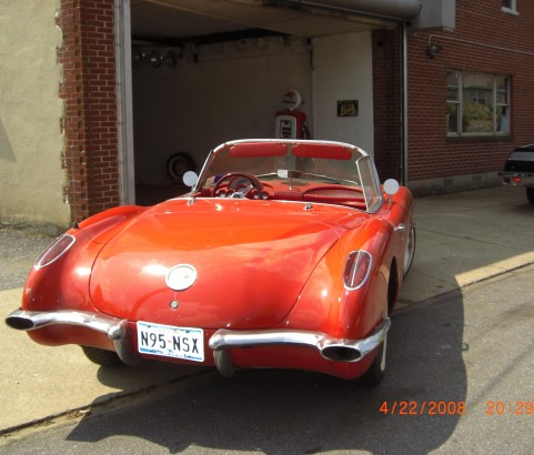 Chevrolet Corvette convertible 1959 ( France dpt 69)