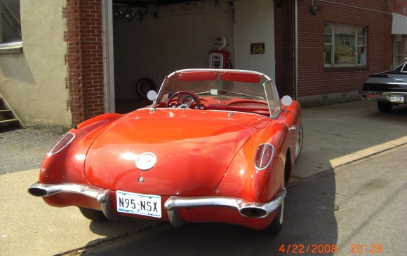 Chevrolet Corvette convertible 1959 ( France dpt 69)