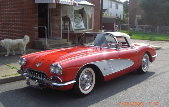 Chevrolet Corvette 1958 ( France dpt 14)