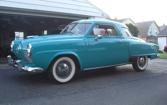 Studebaker Commander coupe 1951 ( France dpt 69)