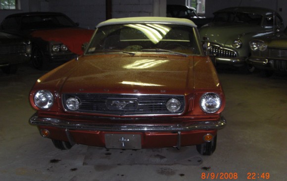 Ford Mustang convertible GT 1966 ( France dpt 75)