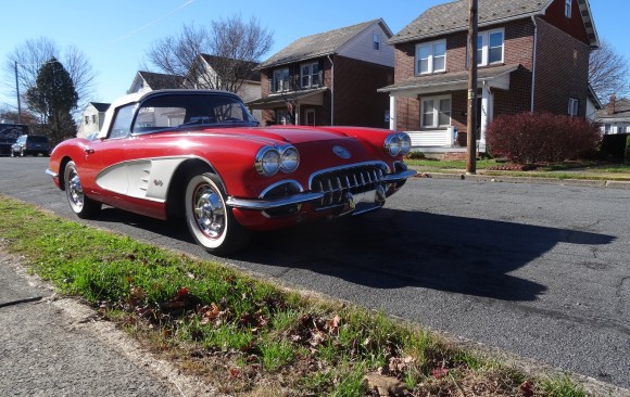 Chevrolet corvette 1960  ( France dpt 69)