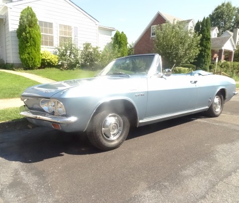 Chevrolet Corvair Corsa  turbo convertible 1965 ( Bruxelles, Belgique)