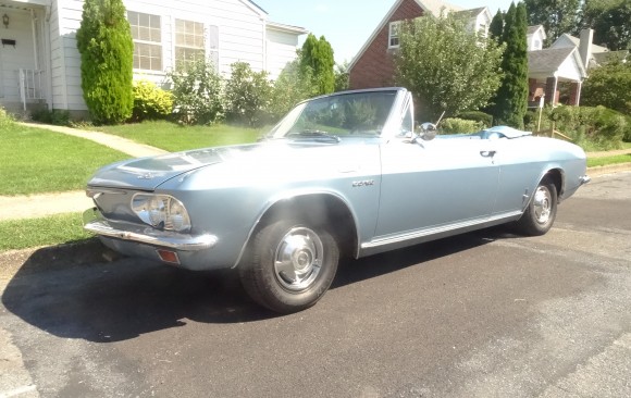 Chevrolet Corvair Corsa  turbo convertible 1965 ( Bruxelles, Belgique)