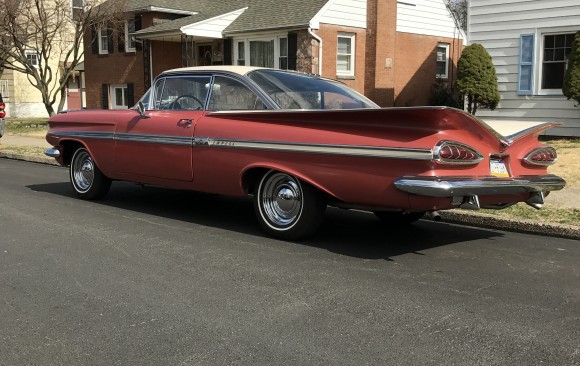 Chevrolet Impala hardtop coupe 1959 ( France dpt 14)