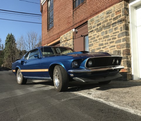 Ford Mustang Mach 1 1969 ( France dpt 60)