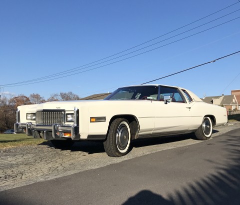 Cadillac Eldorado coupe 1976 ( France dpt 29)